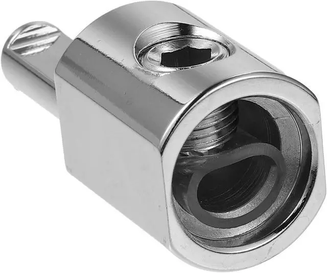 Alt view image 5 of 6 - 2pcs Car Audio Metal 1/0 Gauge to 4 Gauge Amp Gauge Terminals Silver Tone