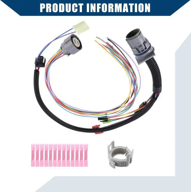 Alt view image 4 of 7 - 24200161 / Inner / Transmission Harness Repair for Chevy Blazer 1991-1993 / Durable / Plastic / 1 Set / Colorful