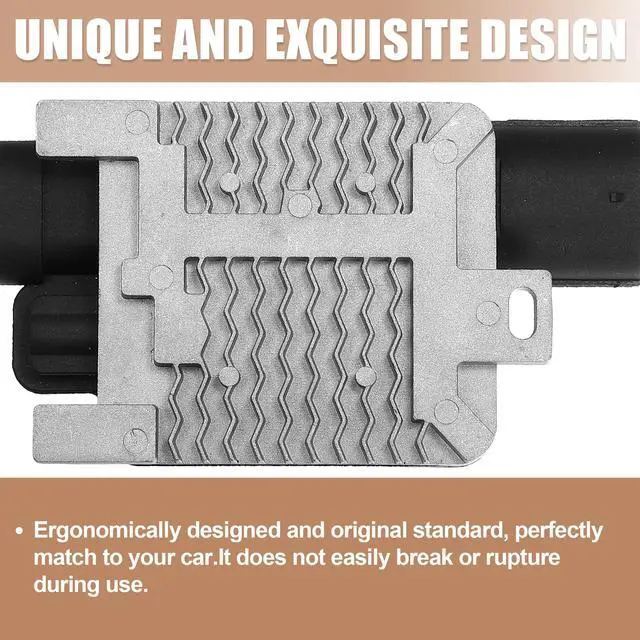 Alt view image 6 of 7 - Engine Cooling Fan Controller for Ford Edge 2007-2014 for Lincoln MKX 2007-2015 Cooling Fan Control Module Replaces 7T4Z-8B658-A 7T4Z8B658A