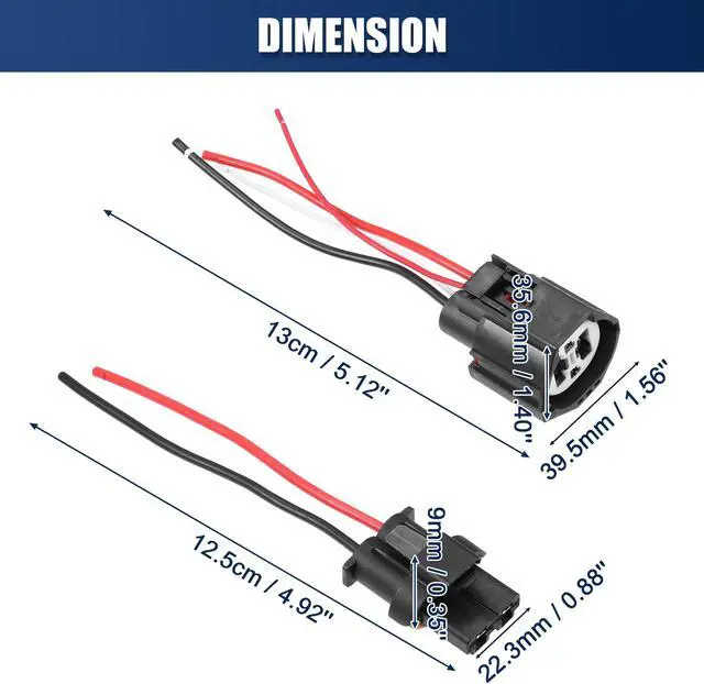 Alt view image 6 of 6 - Unique Bargains 1 Set Cooling Fan Control Relay Module Connector Plug Wire Harness for Ford Crown Victoria Focus 902-209