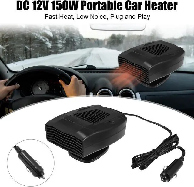 1 Set Car Heater DC 12V 150W Portable Car Heater That Plugs Into Cigarette  Lighter Windshield Defroster Demister for Car Suv MPV - Newegg.ca
