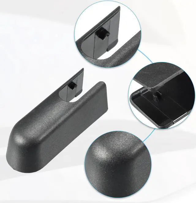 Alt view image 4 of 6 - Car Rear Windshield Wiper Arm Cover Cap Fit for OPEL Zafira B - Pack of 1 Black