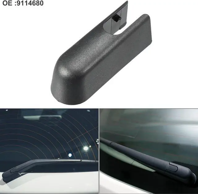 Main image of Car Rear Windshield Wiper Arm Cover Cap Fit for OPEL Zafira B - Pack of 1 Black