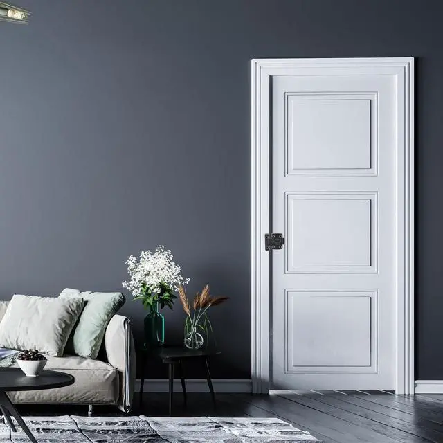 Alt view image 5 of 5 - Door Swivel Bolt Latch 2.17" x 1.57", Zinc Alloy Security Door Window Gate Slide Lock with Screws for Bedroom Cabinet Closet, Black