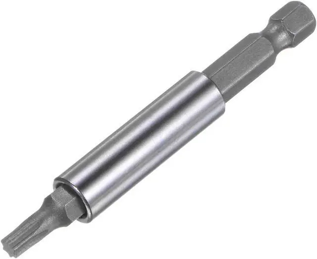 Alt view image 6 of 7 - 13 in 1 Screwdriver Bit Set 1/4" Hex Shank Torx Slotted Phillips Bit Set Extension Bit Holder with 6 Point Mini Ratchet Wrench