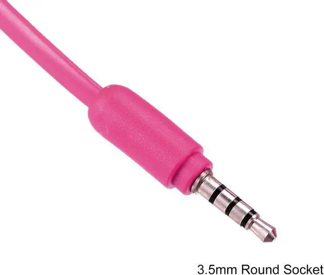 Alt view image 5 of 5 - 3.5mm Retro Telephone Handset Telephone Receiver for Microphone Speaker Rose Red