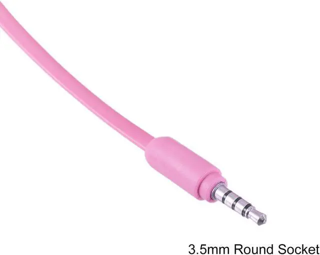 Alt view image 5 of 5 - 3.5mm Retro Telephone Handset Telephone Receiver for Microphone Speaker Pink