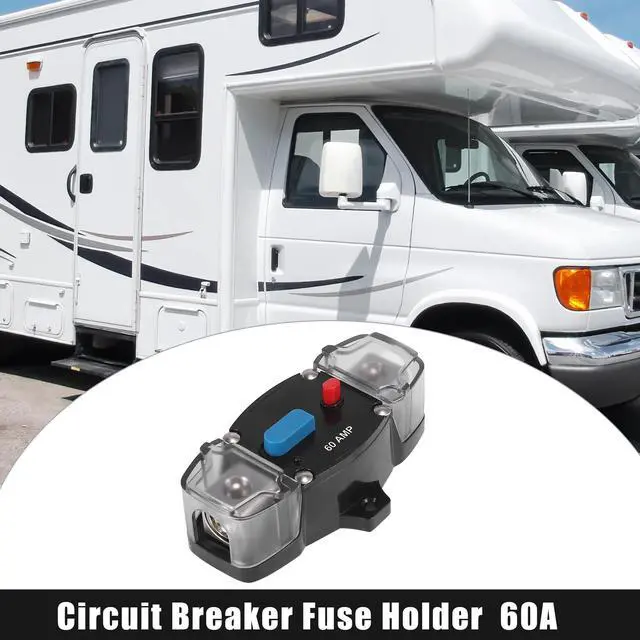 Main image of DC 12-24V 150Amp Circuit Breaker Audio Inline Fuse Holder Protector for Car Truck Boat RV