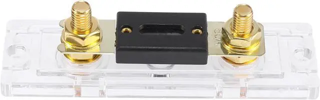 Alt view image 5 of 7 - 2pcs Transparent 80 Amp ANL Fuse with In-Line Holder Electrical Protection Fusible for Car Audio Video Stereo