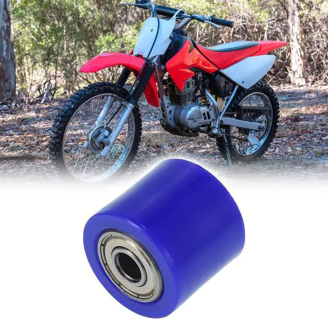 Main image of 8mm Chain Pulley Roller Slider Wheel Guide for Motorcycle Street Bike ATVs Blue