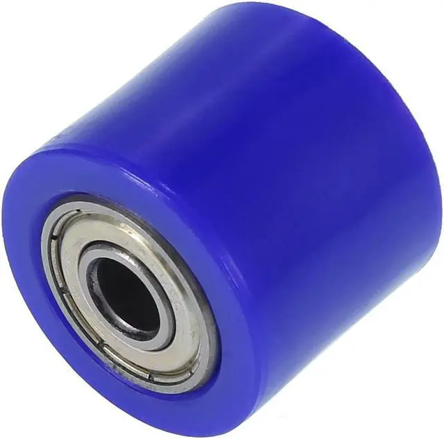 Alt view image 4 of 5 - 8mm Chain Pulley Roller Slider Wheel Guide for Motorcycle Street Bike ATVs Blue