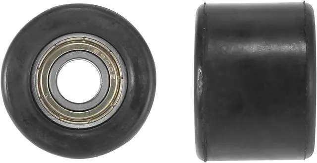 Alt view image 6 of 6 - 1 Set 10mm Chain Pulley Roller Slider Wheel Guide for Motorcycle Street Bike ATVs Black