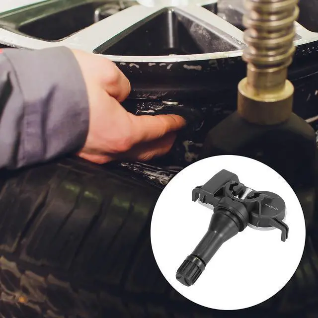 Alt view image 2 of 7 - Tire Pressure Monitoring System TPMS USB Charger Monitor 5 Alarm Modes LCD Color Display with 4 External Sensors Temperature Pressure Universal for Car RV Trailer