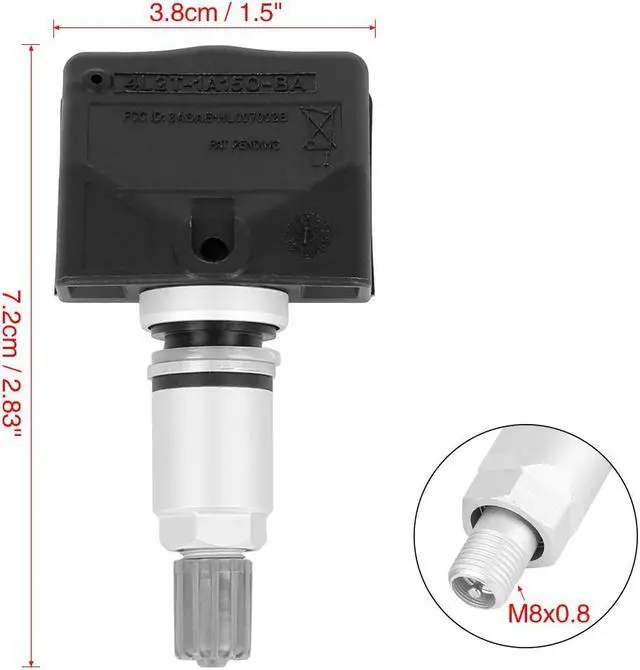 Alt view image 2 of 7 - 42753STKA04 42753-STK-A04 Tire Pressure Sensor Replacement Tire Pressure Monitoring System Sensors for Honda Pilot 2009-2015