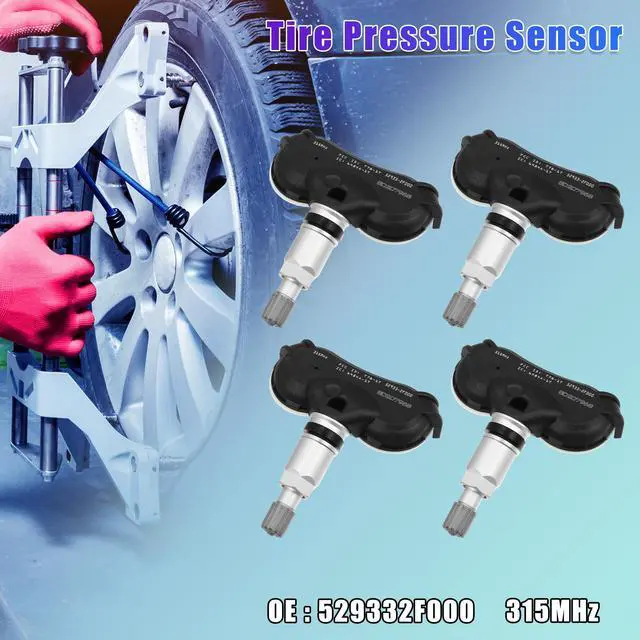 Alt view image 2 of 7 - 4pcs 529332F000 Tire Pressure Monitoring System Sensor TPMS Sensor 315MHz for Hyundai