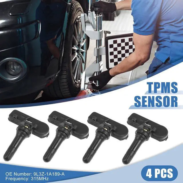 Main image of 4pcs 9L3Z-1A189-A Tire Pressure Monitoring System Sensor TPMS Sensor 315MHz for Ford