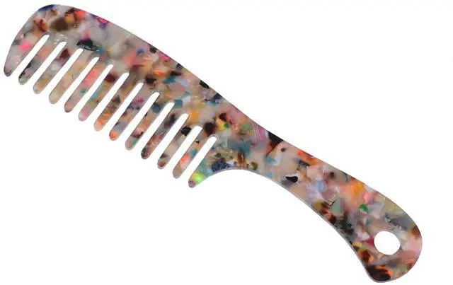 Main image of 1 Pcs Hair Comb Wide Tooth, Anti-Static, for Thick, Curly Hair, Hair Care, Detangling Comb, for Wet and Dry Multicolor