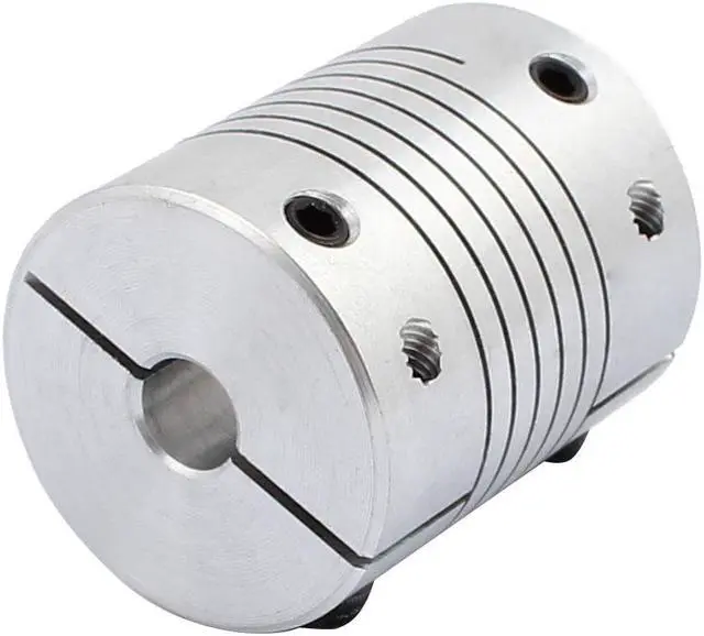 Alt view image 3 of 3 - 8mm To 16mm Shaft Coupling 40mm Length 32mm Diameter Stepper Motor Coupler Aluminum Alloy Joint Connector for 3D Printer CNC Machine DIY Encoder