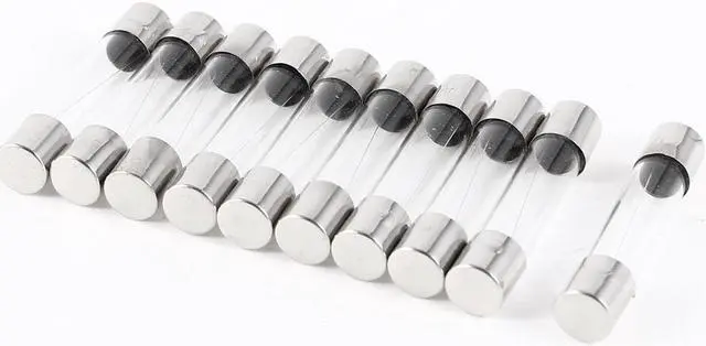Main image of Unique Bargains 10pcs Quick Fast Blow 6x30mm Glass Tube Fuses 250V 2A