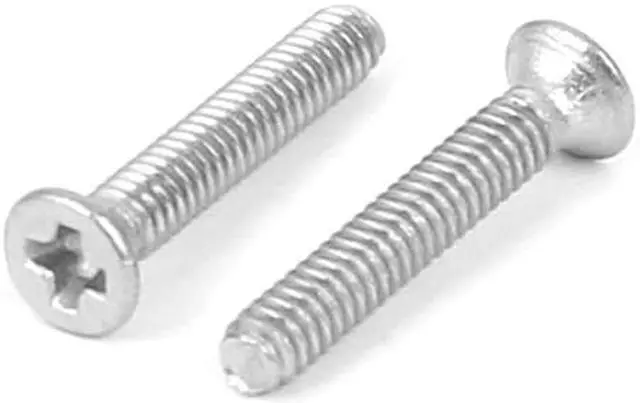 Alt view image 2 of 2 - Unique Bargains M2x12mm 304 Stainless Steel Phillips Flat Countersunk Head Machine Screws 100pcs