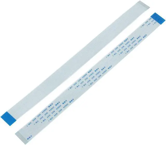 Alt view image 2 of 2 - Unique Bargains 10Pcs 1.0mm Pitch 14 Pin AWM 20624 80C 60V VW-1 Flexible Flat Cable FFC 200mm