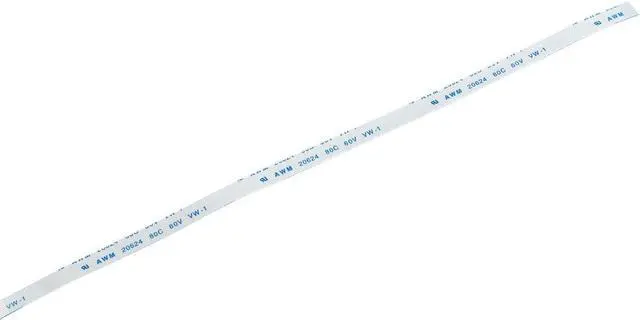 Alt view image 2 of 2 - Unique Bargains 20Pcs 0.5mm Pitch 10 Pin AWM 20624 80C 60V VW-1 Flexible Flat Cable FFC 200mm