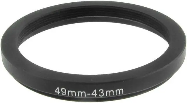 Main image of Camera Parts 49mm-43mm Lens Filter Step Down Ring Adapter Black