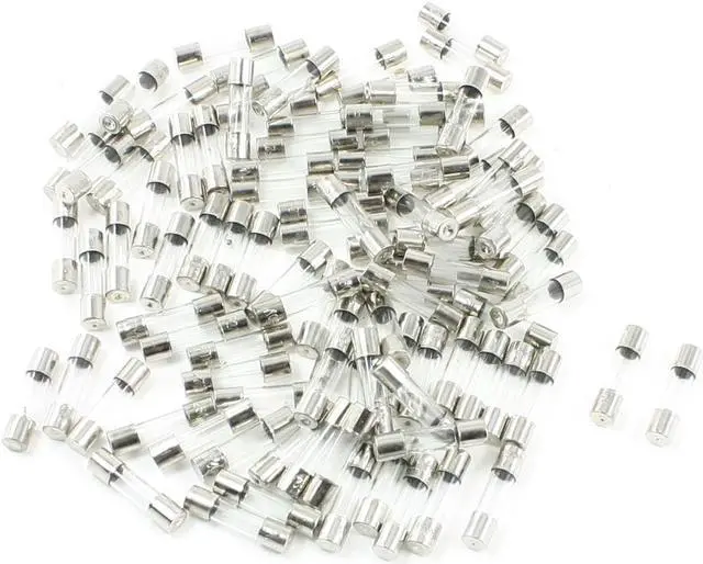 Main image of 100pcs 5 x 20mm Low Breaking Fast Blow Glass Tube Fuses 250V 2A