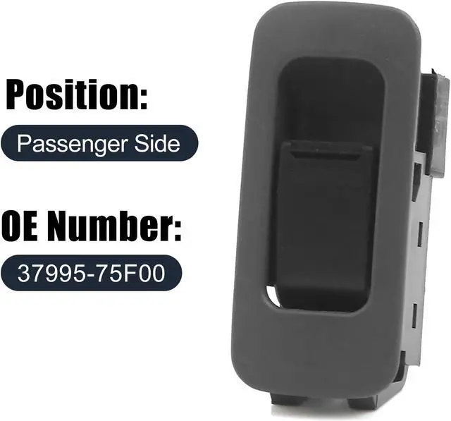 Alt view image 2 of 4 - Passenger Power Window Control Switch for 99-04 Chevrolet Tracker 37995-75F00