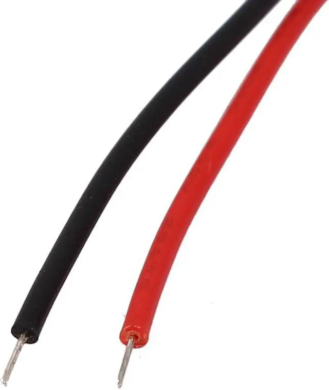 Alt view image 4 of 4 - 2pcs Faux Leather Wire Lead I Type 9V Battery Clip Connectors Cell Holder Buckle