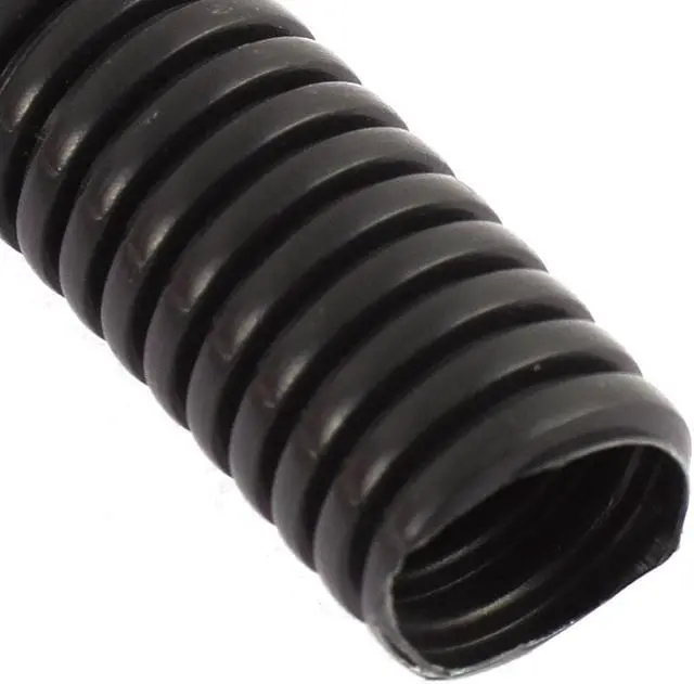 Alt view image 2 of 2 - Electric Cable Wire Protecting Corrugated Tube Hose Protector Black 7M