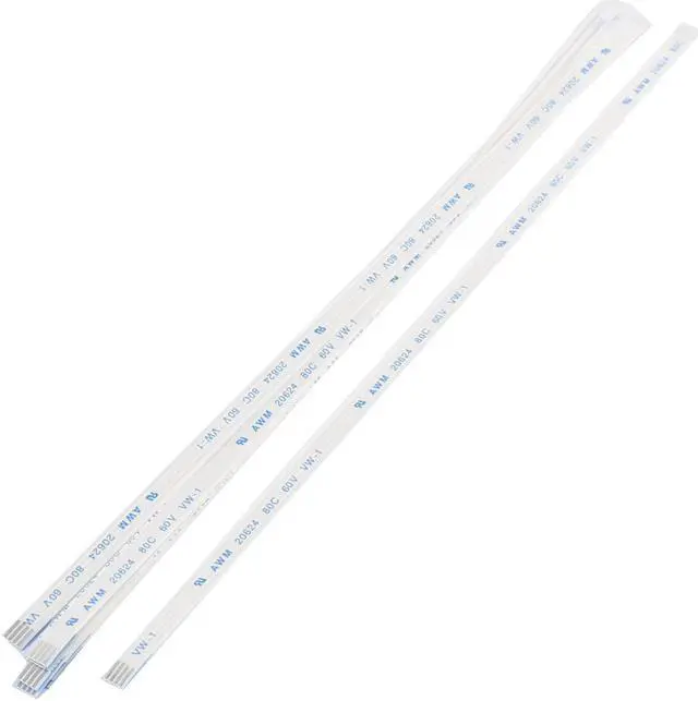 Main image of 10Pcs 1.0mm Pitch 4 Pin AWM 80C 60V VW-1 Flexible Flat Cable FFC FPC 200mm