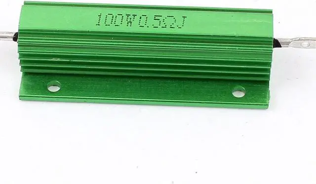 Alt view image 2 of 3 - Aluminum Case 100W Watt 0.5 Ohm 5% Power Wirewound Resistor