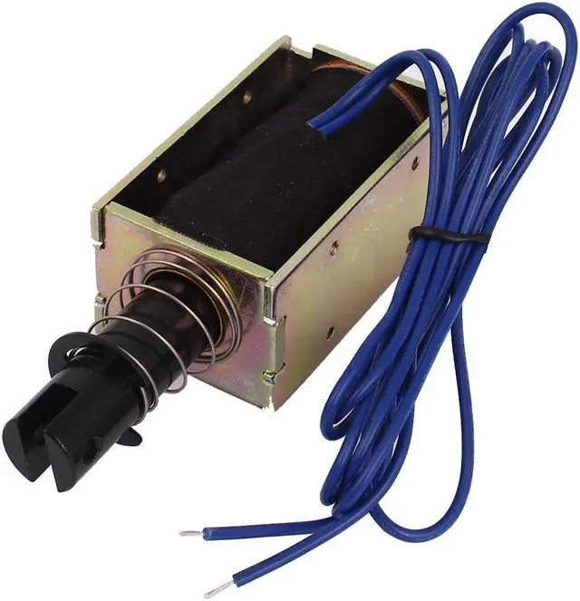 Main image of a14052300ux1091 Stroke Pull Type Open Frame Solenoid Electromagnet, DC 24V, 0.8 A, 70N Force, 20 mm