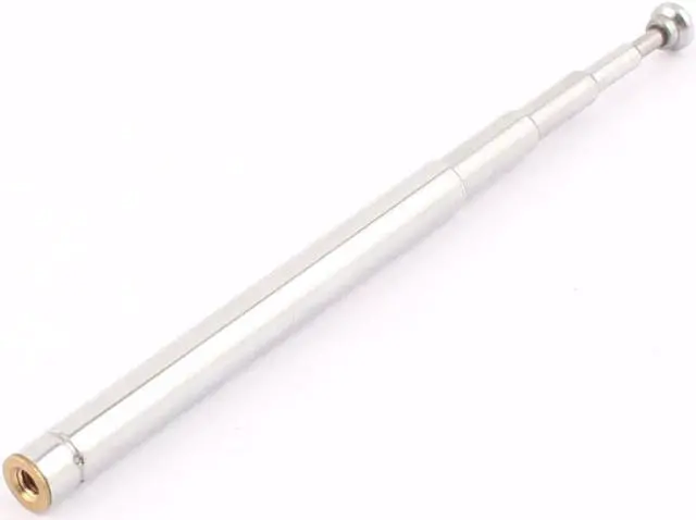 Alt view image 2 of 2 - M2.5 Female Thread Dia RC Model Remote Controller Telescopic Antenna 20cm