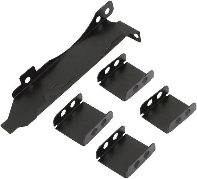 Main image of Unique Bargains 80-90mm Three Fan Mount Rack PC Cooling PCI Slot Bracket Set for Video Card