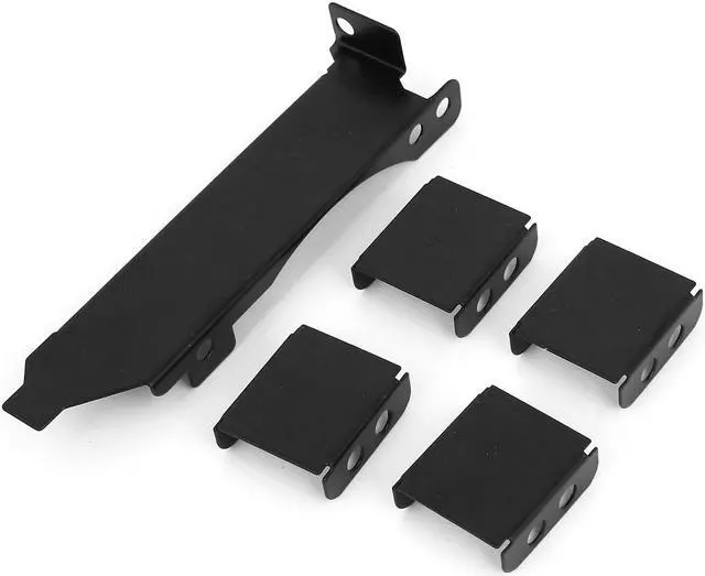 Alt view image 2 of 2 - Unique Bargains 80-90mm Three Fan Mount Rack PC Cooling PCI Slot Bracket Set for Video Card