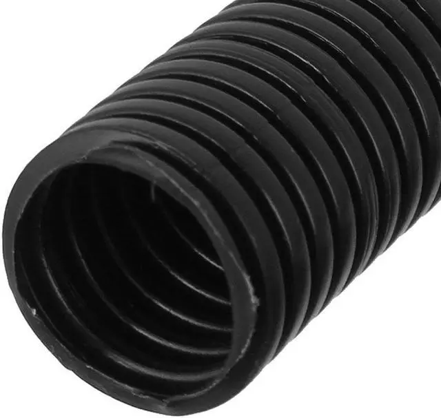 Alt view image 2 of 2 - Unique Bargains 7m 23ft Long Black Nylon Corrugated Conduit Wire Tubing Hose Tube 25mm Diameter