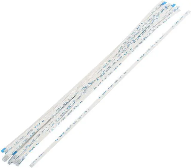 Main image of 20Pcs 0.5mm Pitch 4 Pin AWM 80C 60V VW-1 Flexible Flat Cable FFC FPC 200mm
