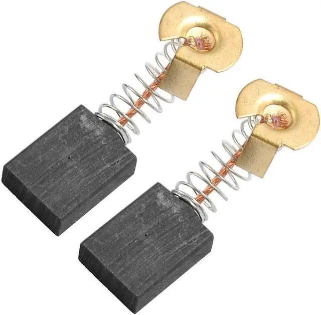 Main image of Unique Bargains 2 Pcs 0.25 " x 0.53" x 0.66" Electric Motor Repair Part Carbon Brush