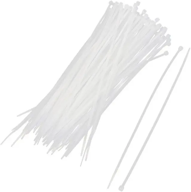 Main image of Unique Bargains 100 Pcs 2.5mmx200mm Self-Lock Nylon Tie Wrap Strap Fastener for Cable Wire
