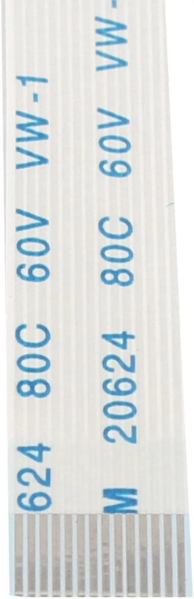 Alt view image 2 of 2 - Unique Bargains 10Pcs 0.5mm Pitch 14 Pin AWM 20624 80C 60V VW-1 Flexible Flat Cable FFC 200mm