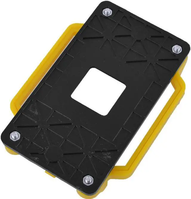 Alt view image 2 of 2 - Plastic AM2 AM3 FM1 FM2 FM2+ Socket CPU Fan Cooler Base Bracket Holder Yellow