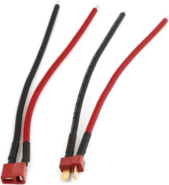 Main image of 2 x Battery Connection T-Shape Wire Connector Cable for Gearbox Wiring