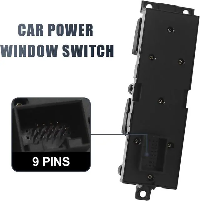 Alt view image 4 of 5 - Driver Side Power Window Switch for 98-05 VW Golf Jetta Passat B5 1J4 959 857 B