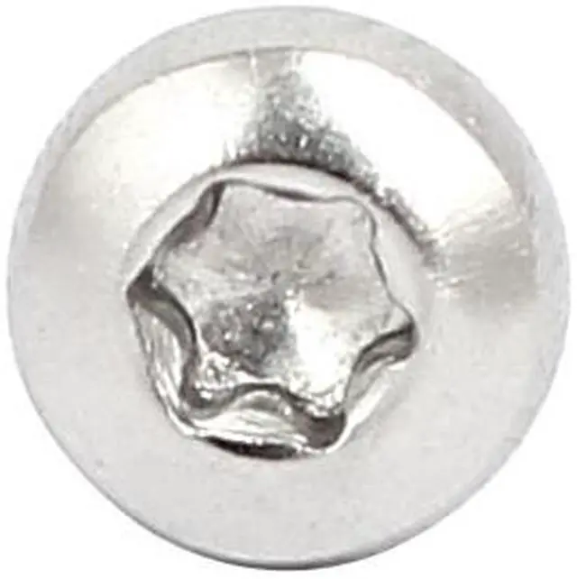 Alt view image 3 of 3 - M3x5mm 304 Stainless Steel Button Head Torx Screws Bolts T10 Drive 30pcs