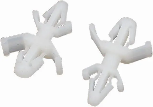 Alt view image 2 of 2 - 50 Pcs HDB-0406 PCB Reverse Support Spacer Locking Nylon Standoff Height 0.25"