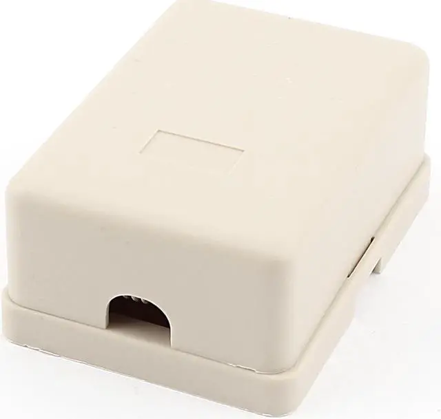 Alt view image 4 of 5 - RJ11 6P4C Single Port Female Socket US Telephone Cable Adapter Junction Box