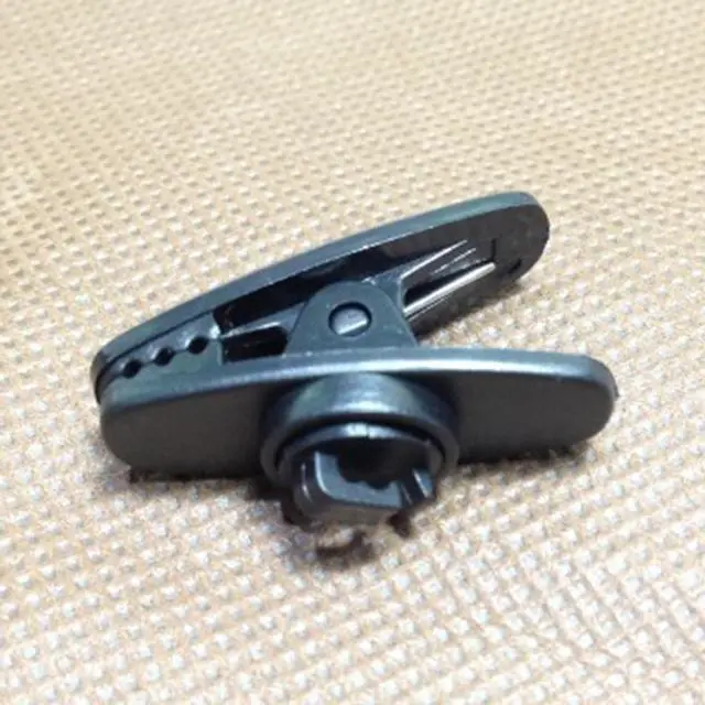 Alt view image 5 of 7 - Plastic Earphone Headphone Cable Wire Clip Nip Clamp Black 50 Pcs