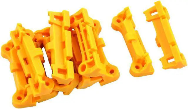 Main image of 10pcs CPU Fan Retainer Bracket Base Parts Yellow for AM2 AM3 FM1 FM2 FM2+